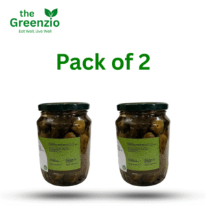 🥒 the greenzio gherkins pickle – pack of 2